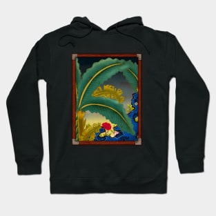 Minhwa: Plantain Garden at Night (Korean traditional/folk art) Hoodie